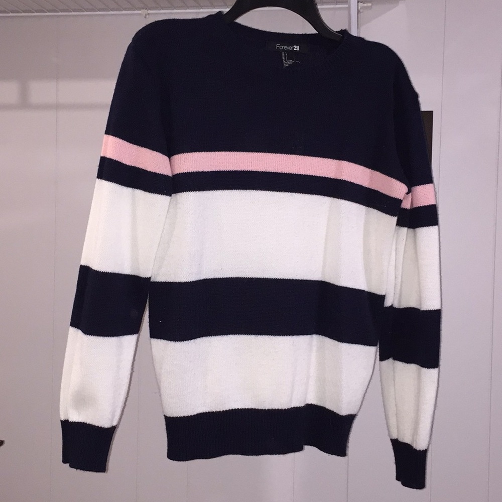 Striped Sweater.